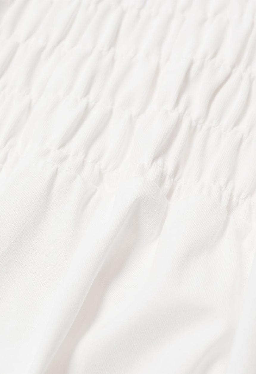 MANGO - Dress sandi - white