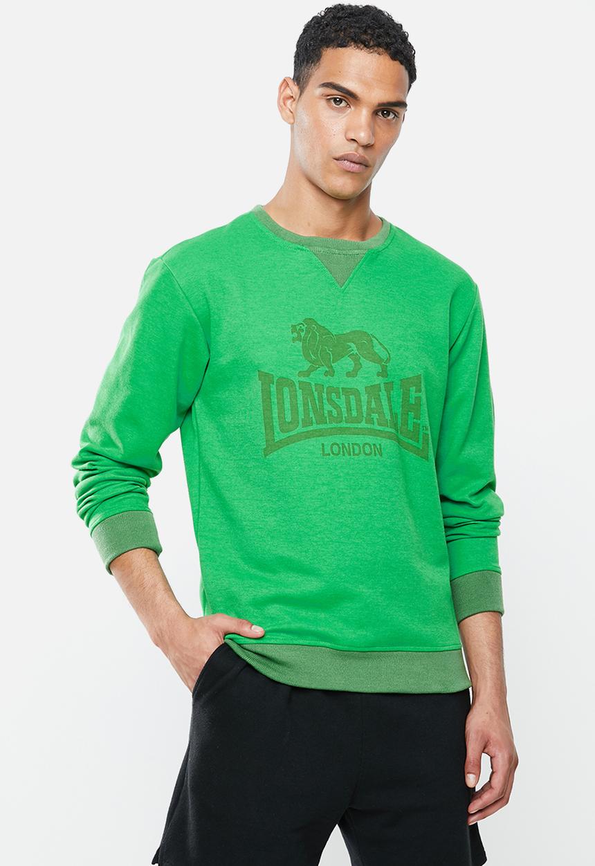 Lonsdale - Blow fleece sweater - green
