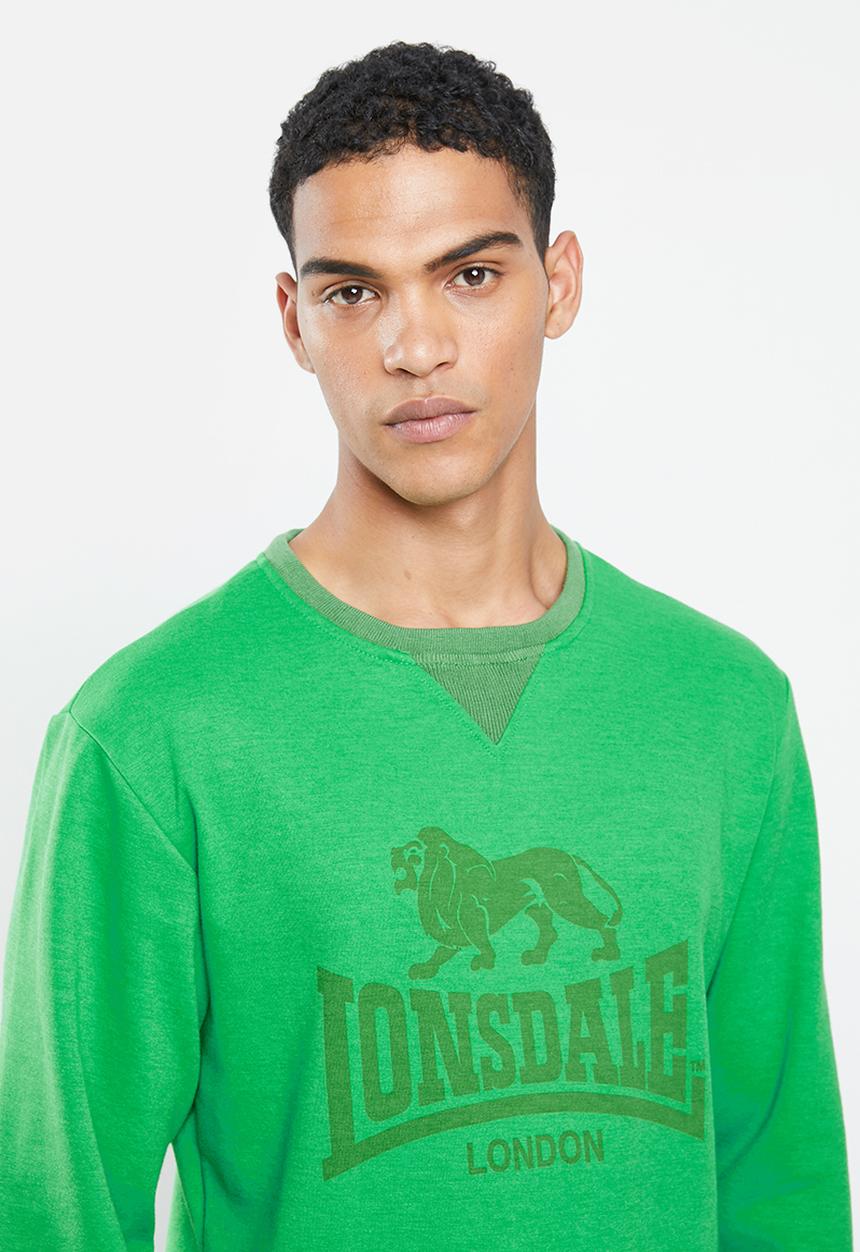 Lonsdale - Blow fleece sweater - green