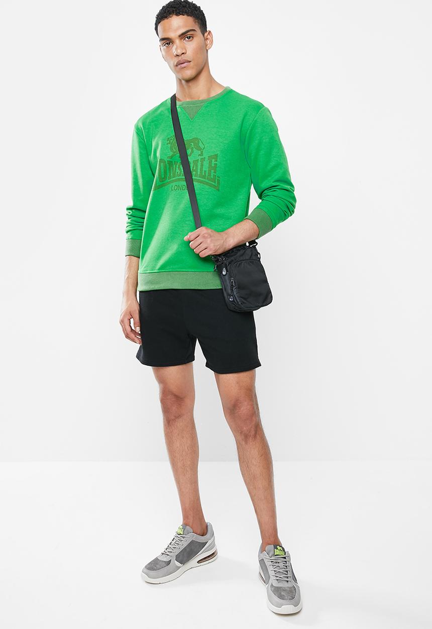 Lonsdale - Blow fleece sweater - green