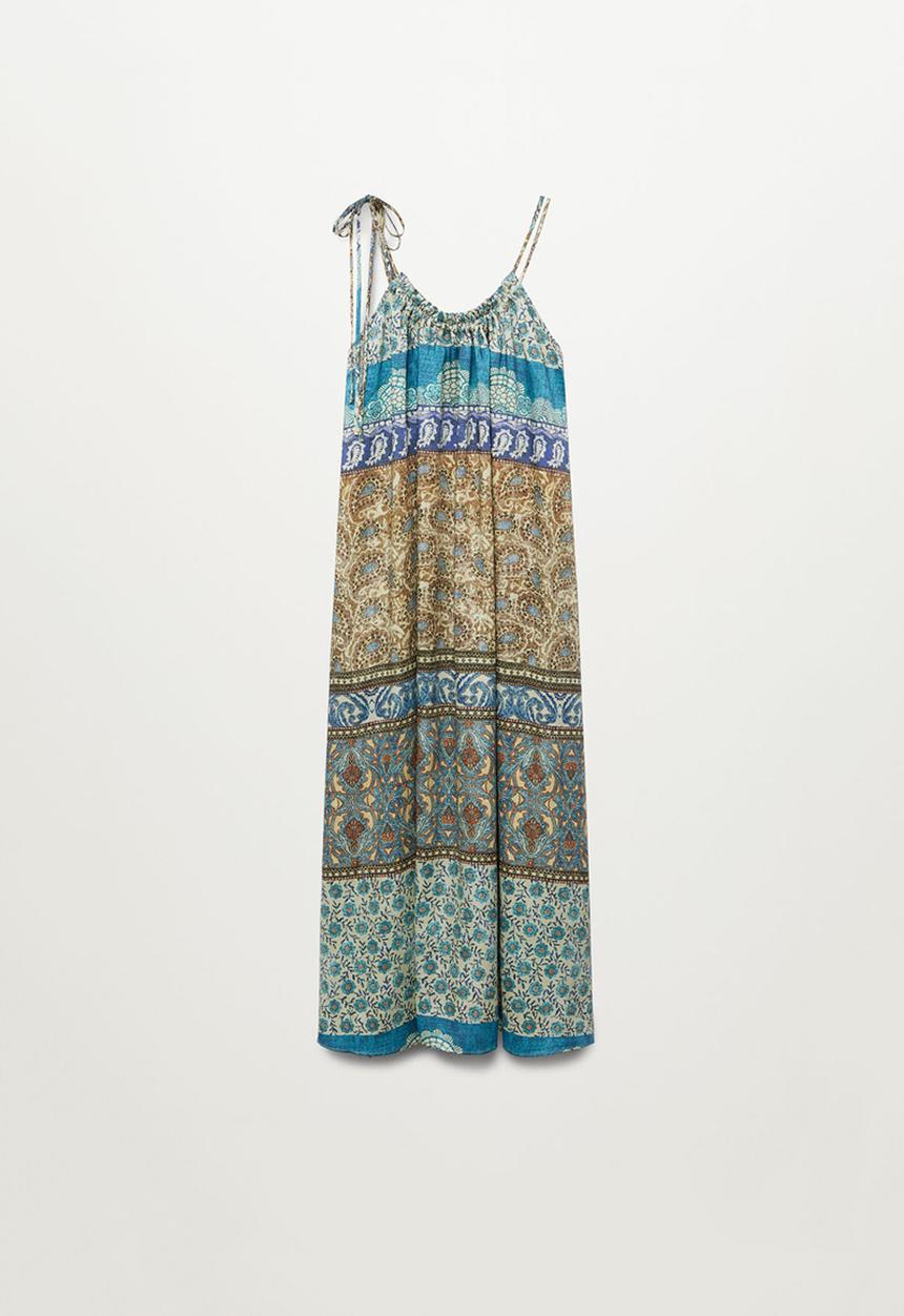 MANGO - Dress dreams - blue