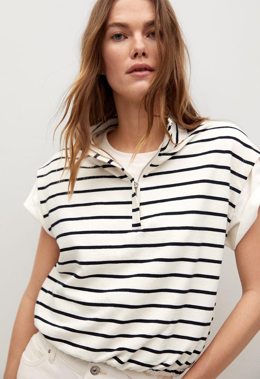 MANGO - Sweatshirt agnes - off white 