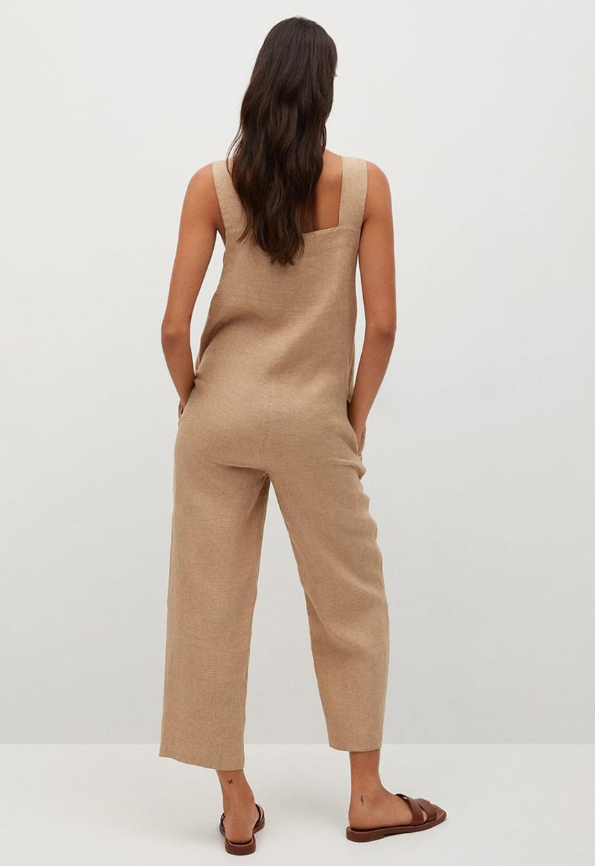 MANGO - One-piecesuit ines - light beige