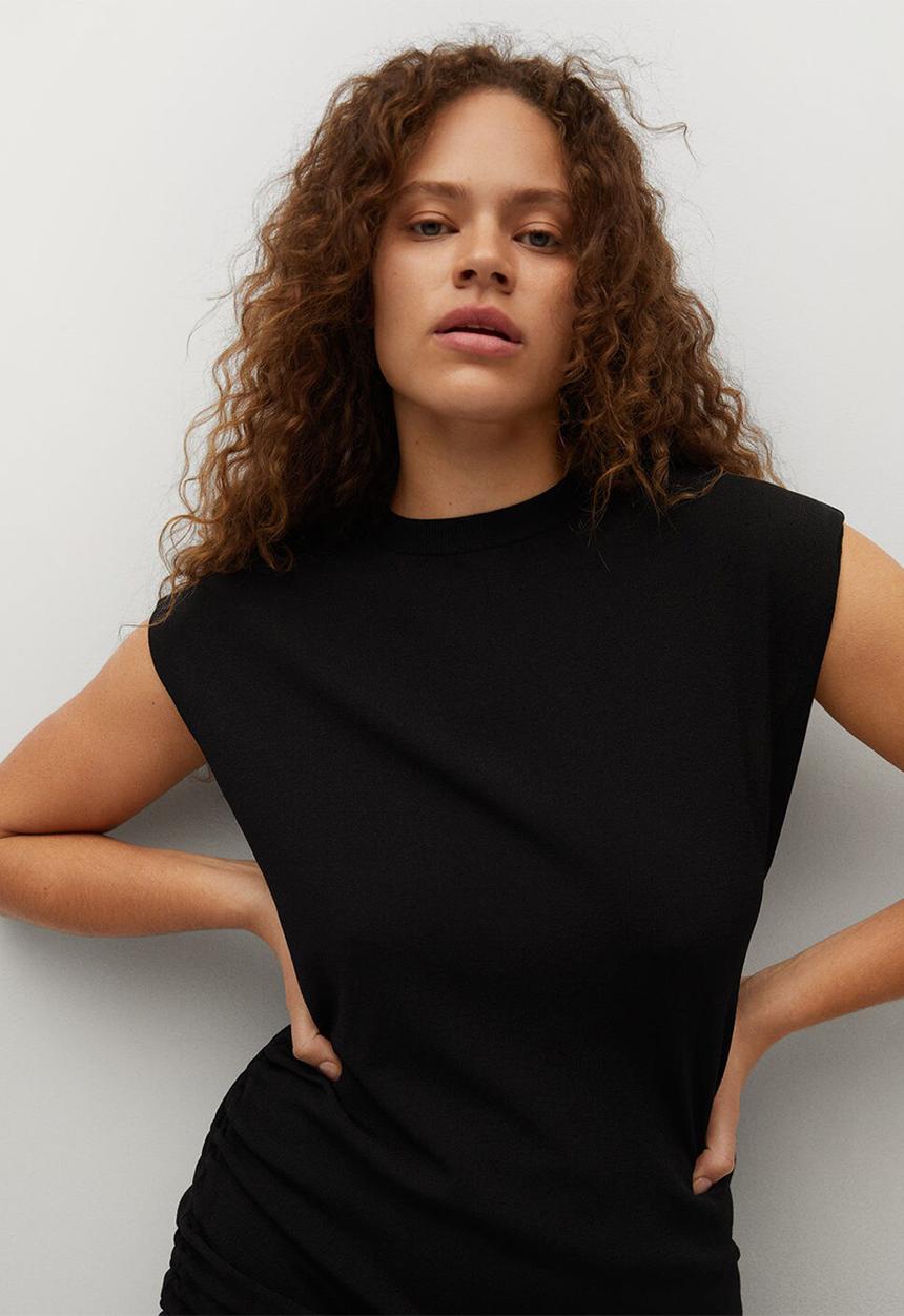Violeta by Mango - Plus dress taylor - black