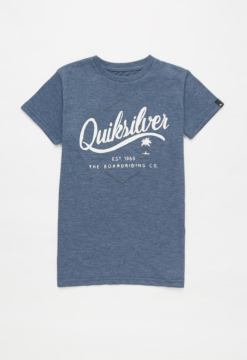 Quiksilver - Sea tales boys tee - blue 