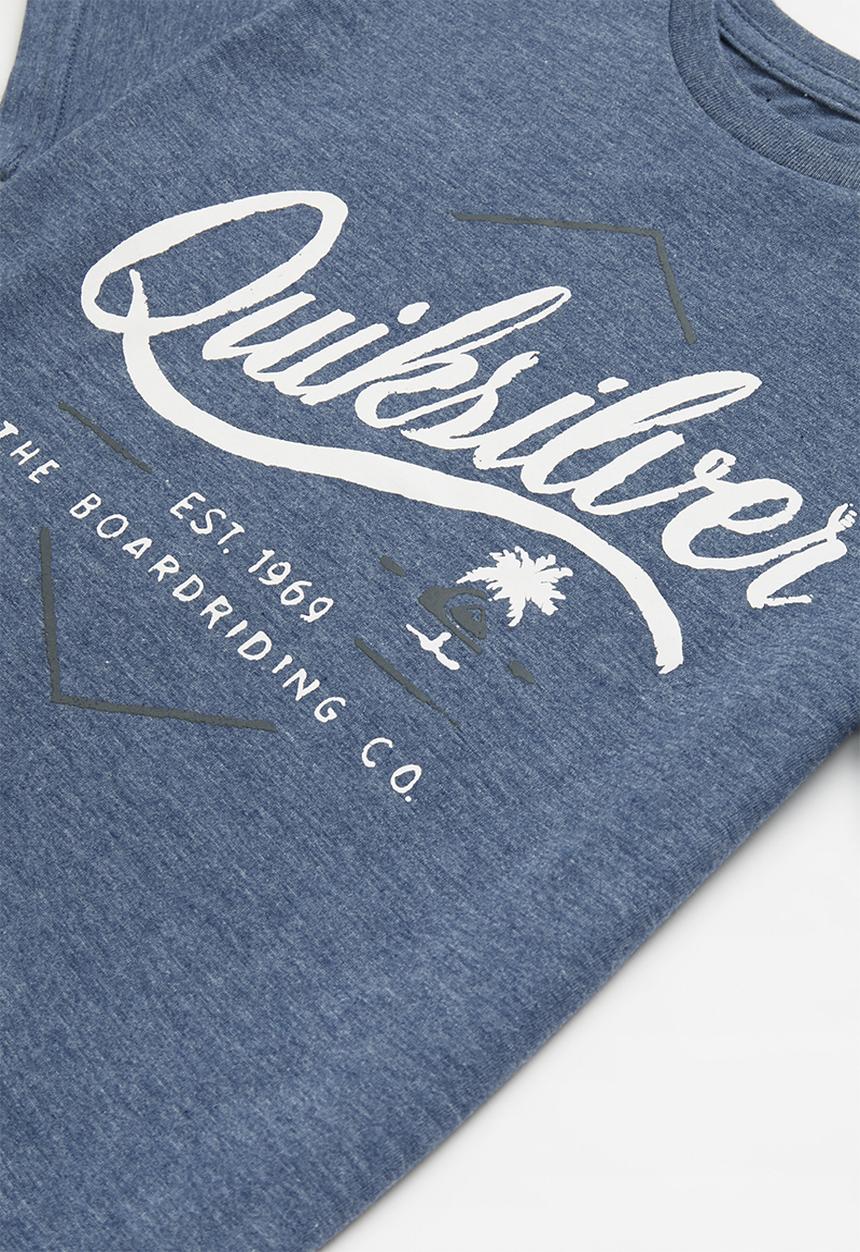 Quiksilver - Sea tales boys tee - blue 