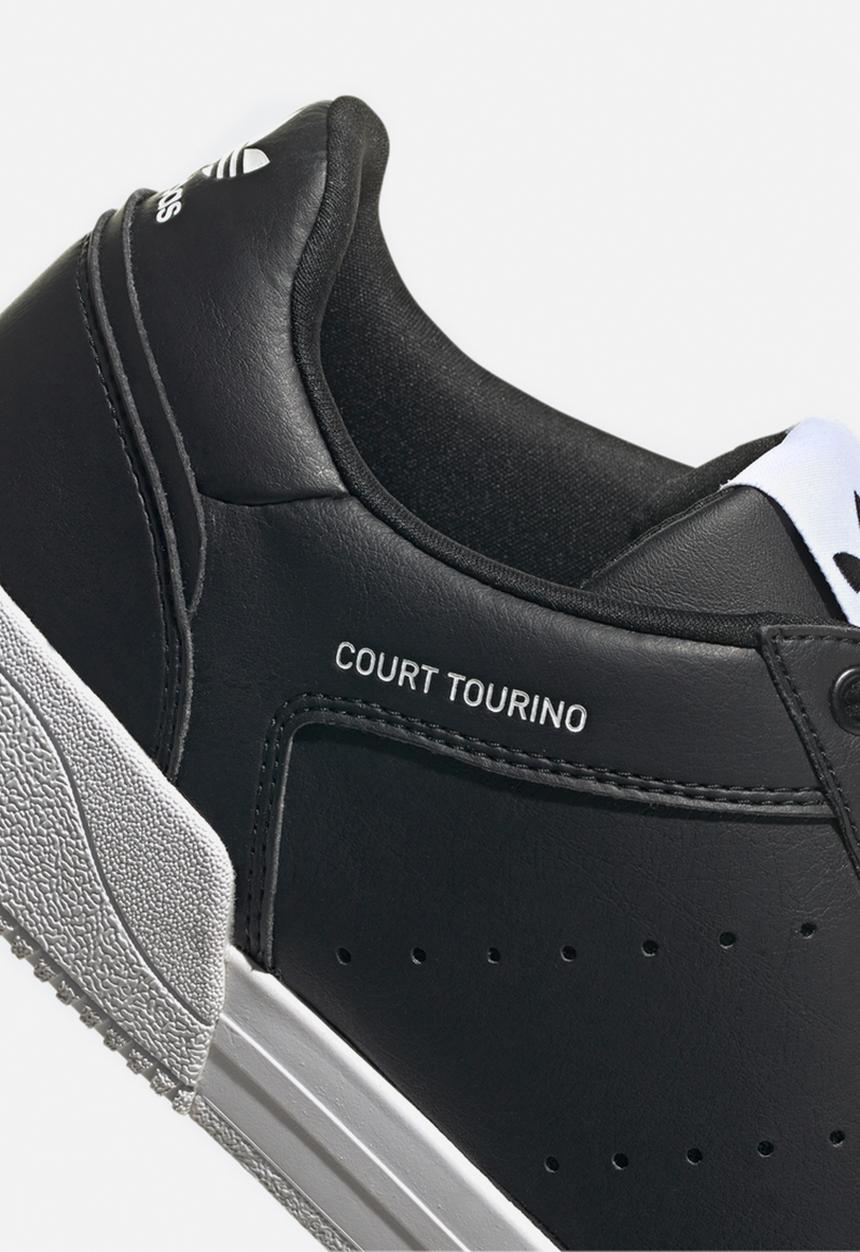 adidas Originals - Court Tourino - core black/ftwr white