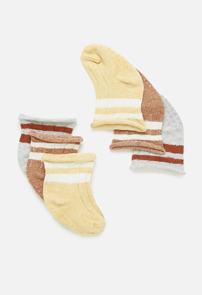 Cotton On - 3 Pack baby socks - multi