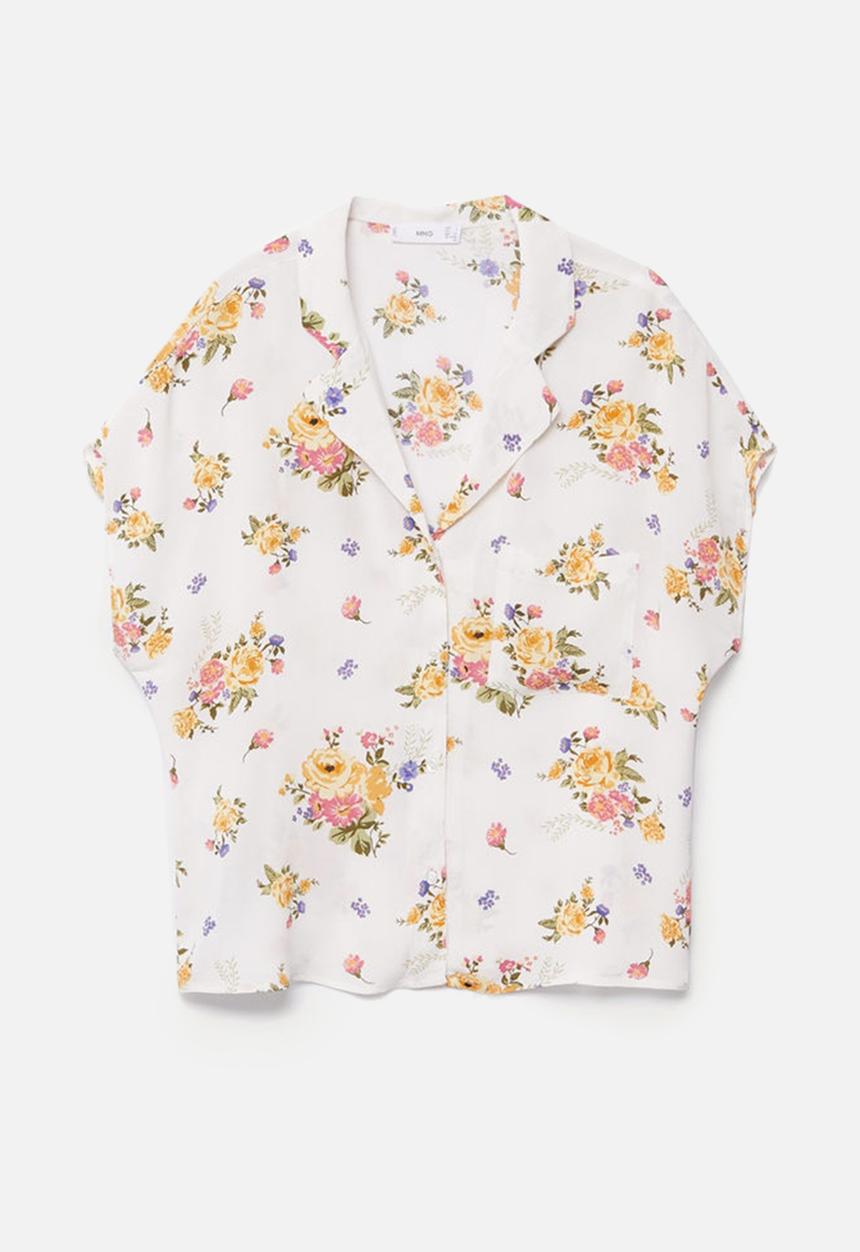 MANGO - Shirt shirty - light beige