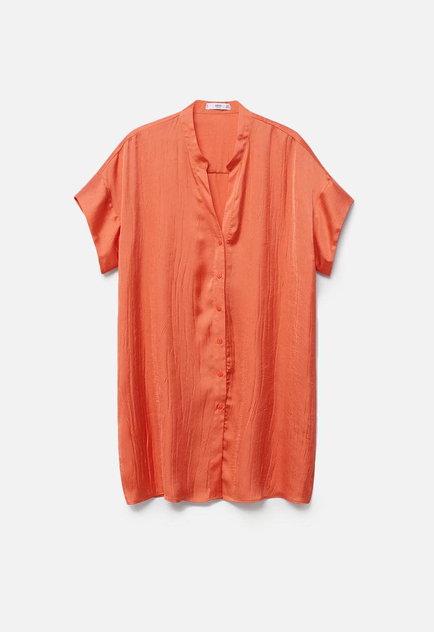 Violeta by Mango - Plus blouse ruthi - bright red