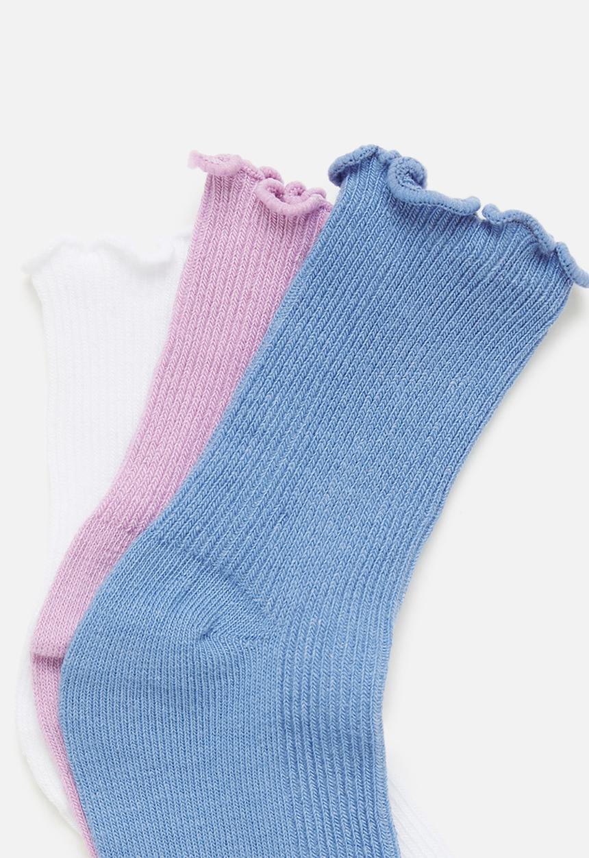 Cotton On - Kids 3 Pack crew socks - multi