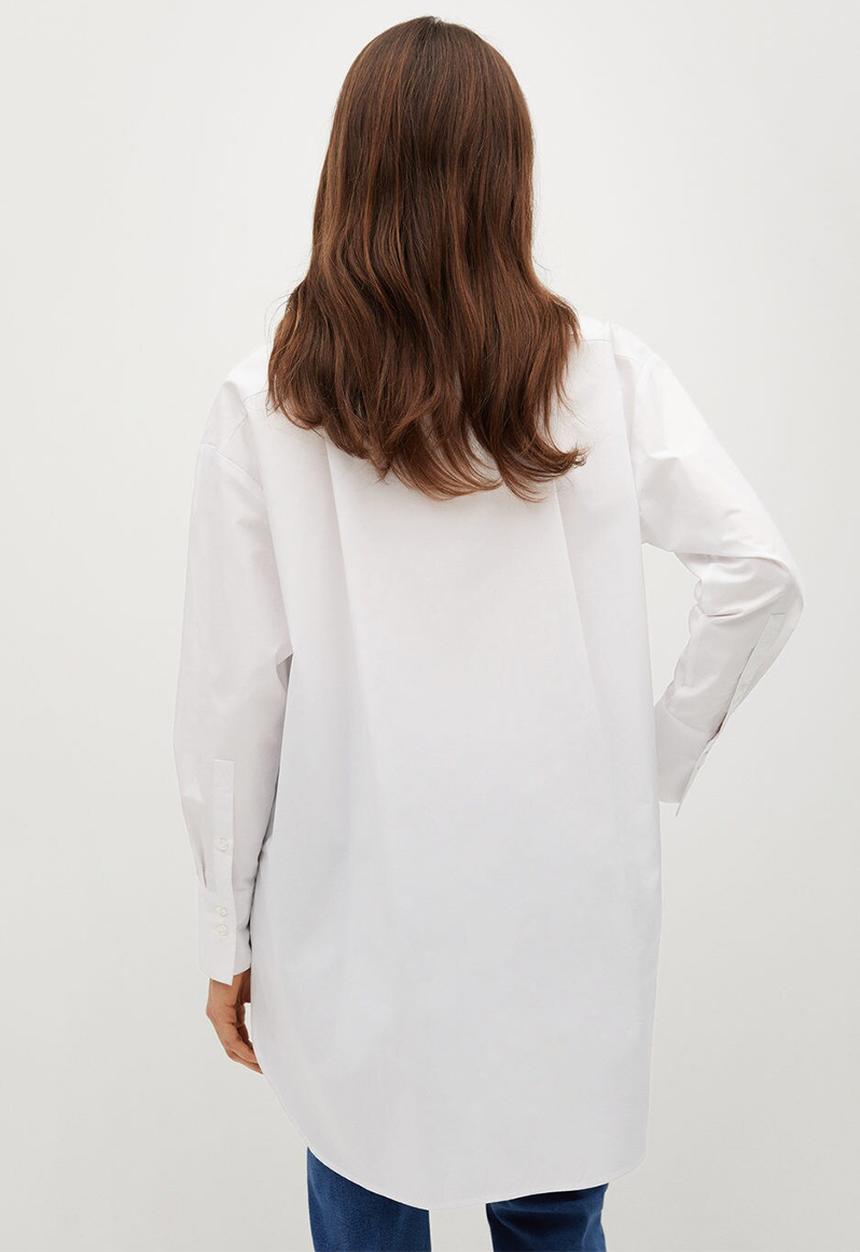MANGO - Shirt james - white