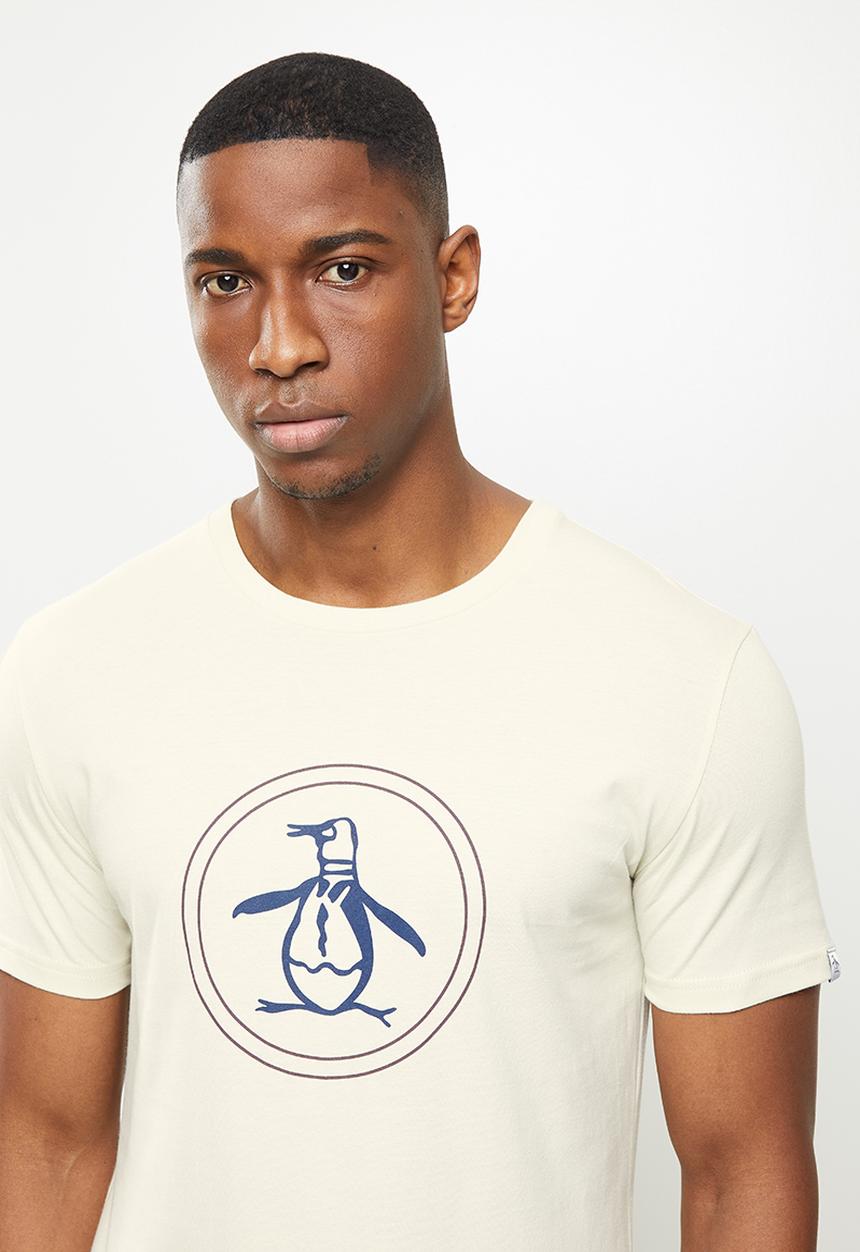 Original Penguin - Circle logo tee - neutral