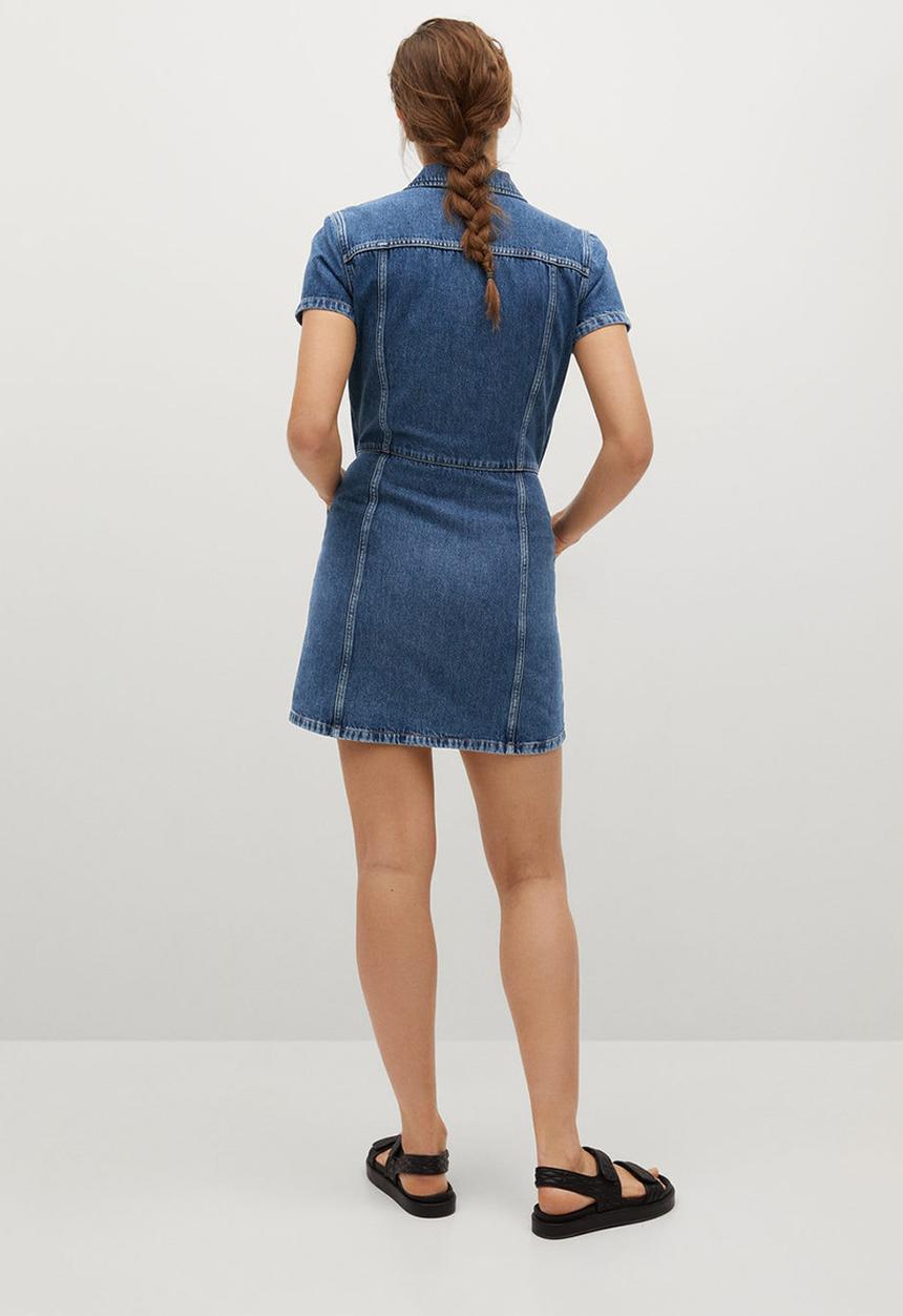 MANGO - Dress paty - blue