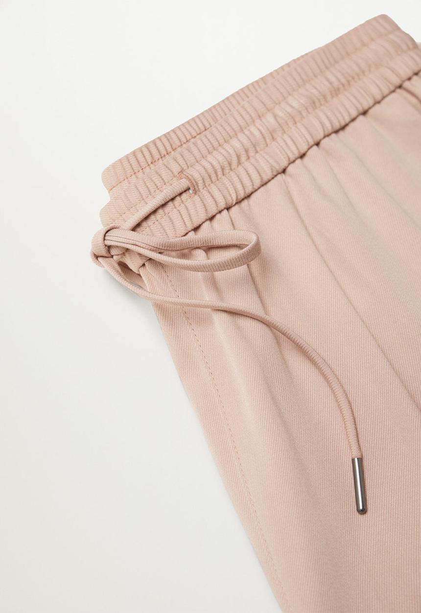 MANGO - Trousers fluido - light pastel pink
