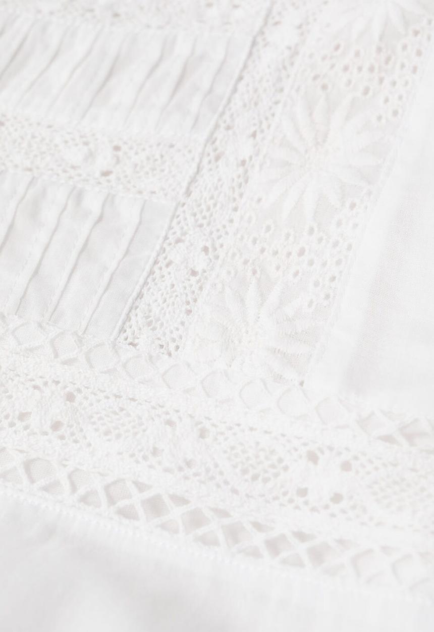 Violeta by Mango - Plus dress blanche - white