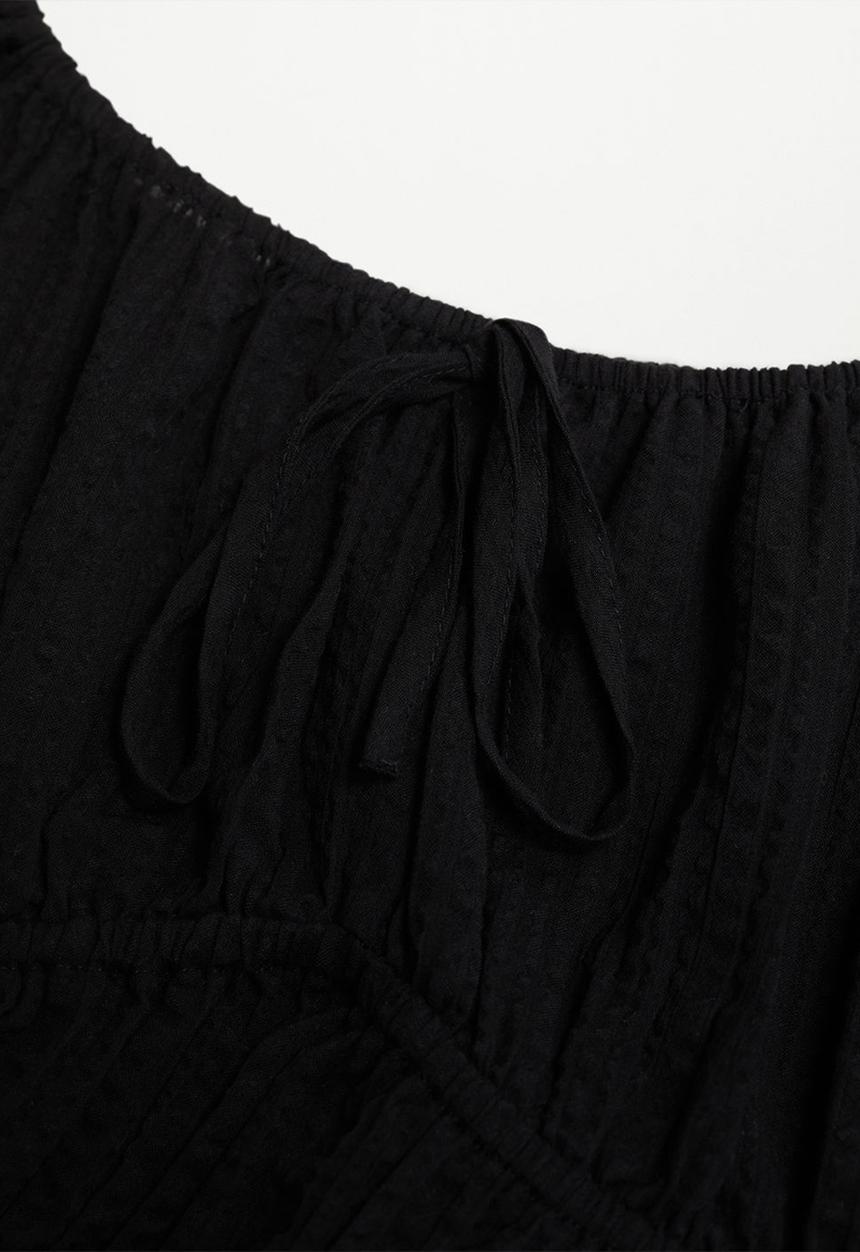 MANGO - Blouse lindas - black