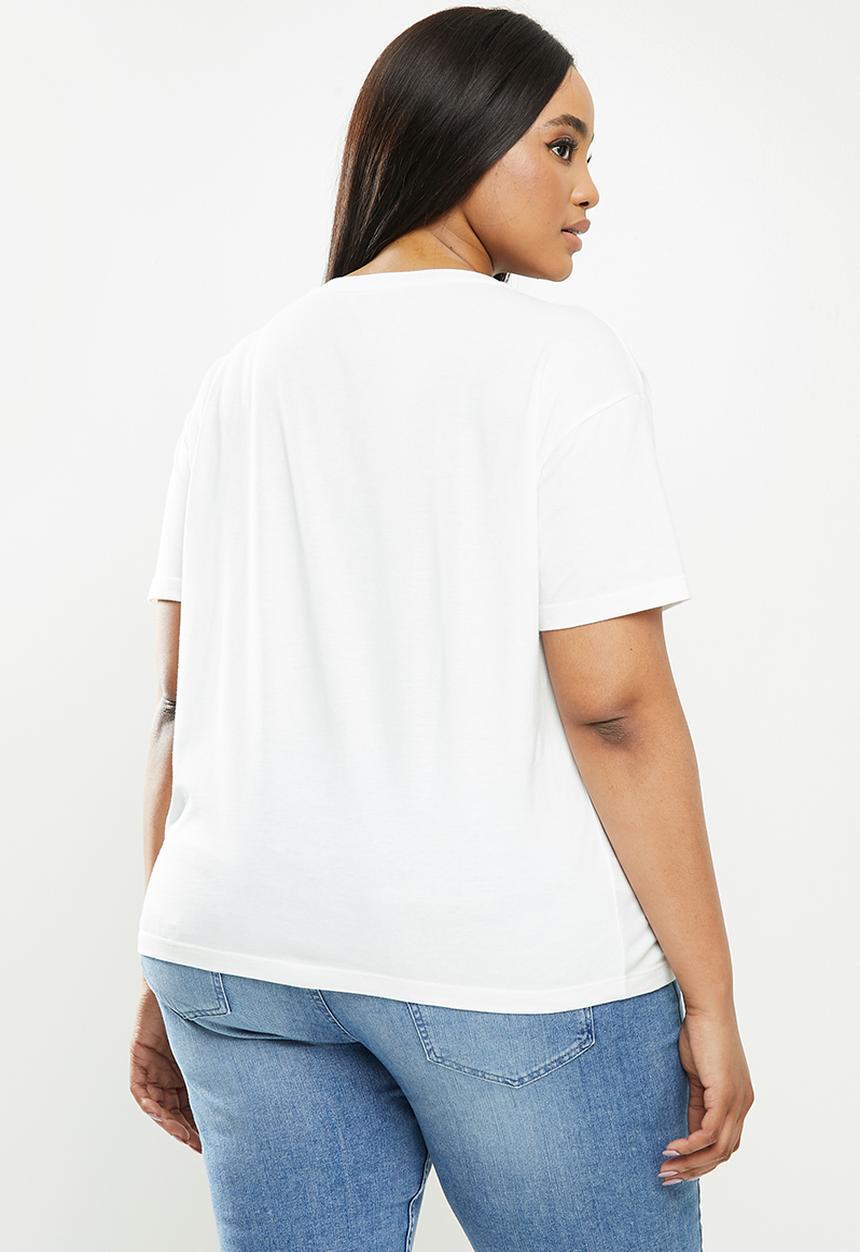 Violeta by Mango - Plus T-shirt mickey - white