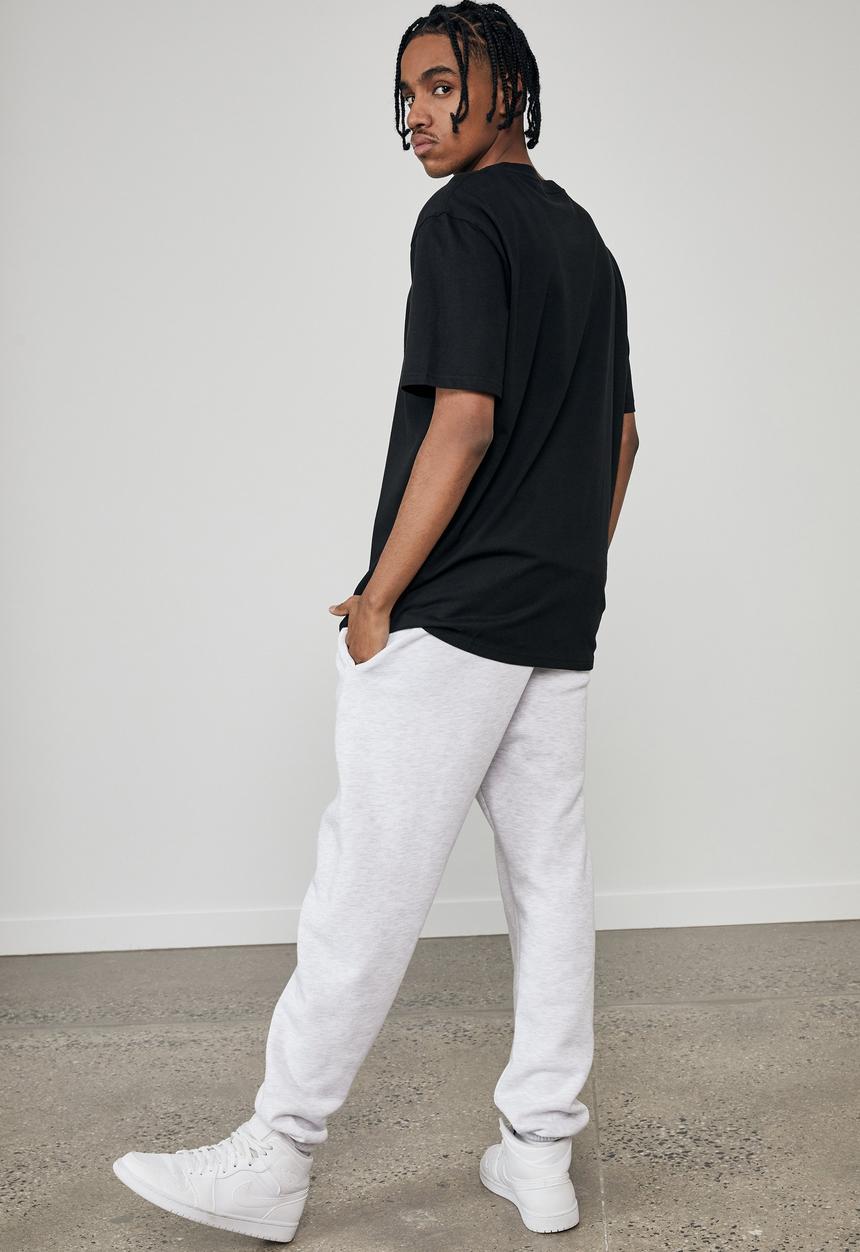 Factorie - Regular graphic t shirt - black