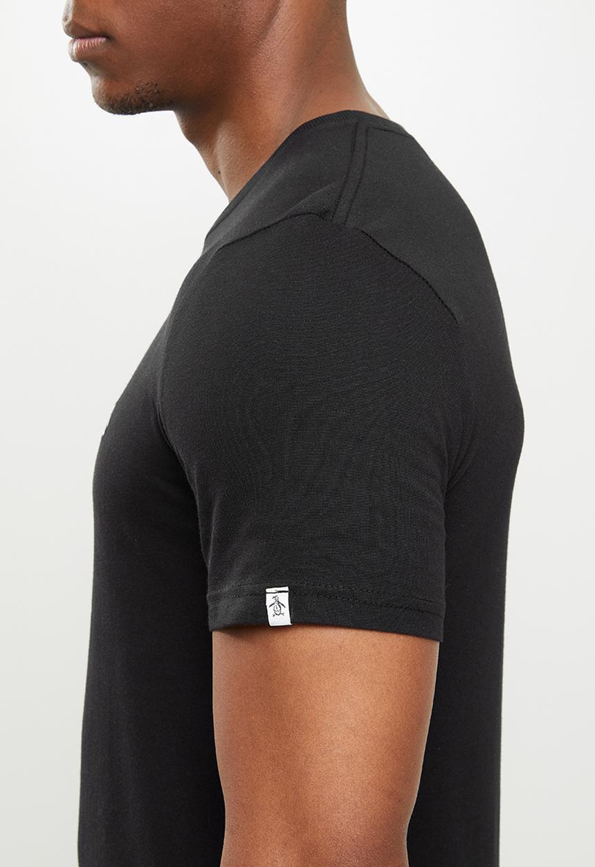 Original Penguin - Embroidered tee - black