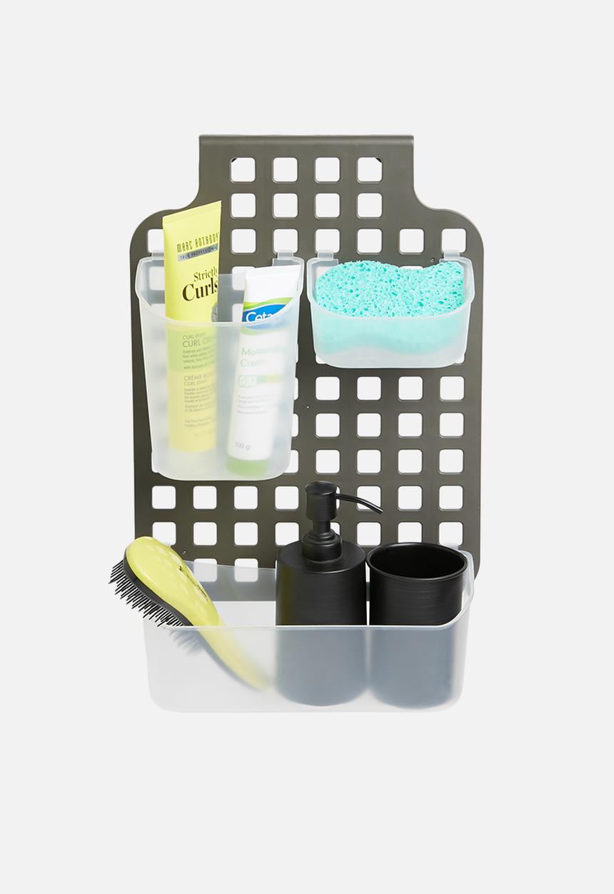 Excellent Houseware - Hanging basket storage - grey