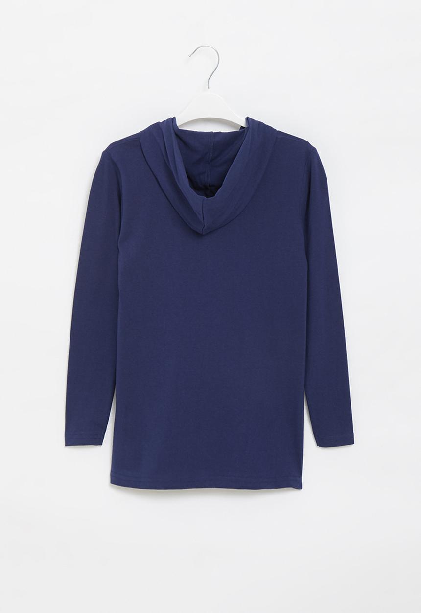 Aca Joe - Big-boys combed jersey sweater - navy