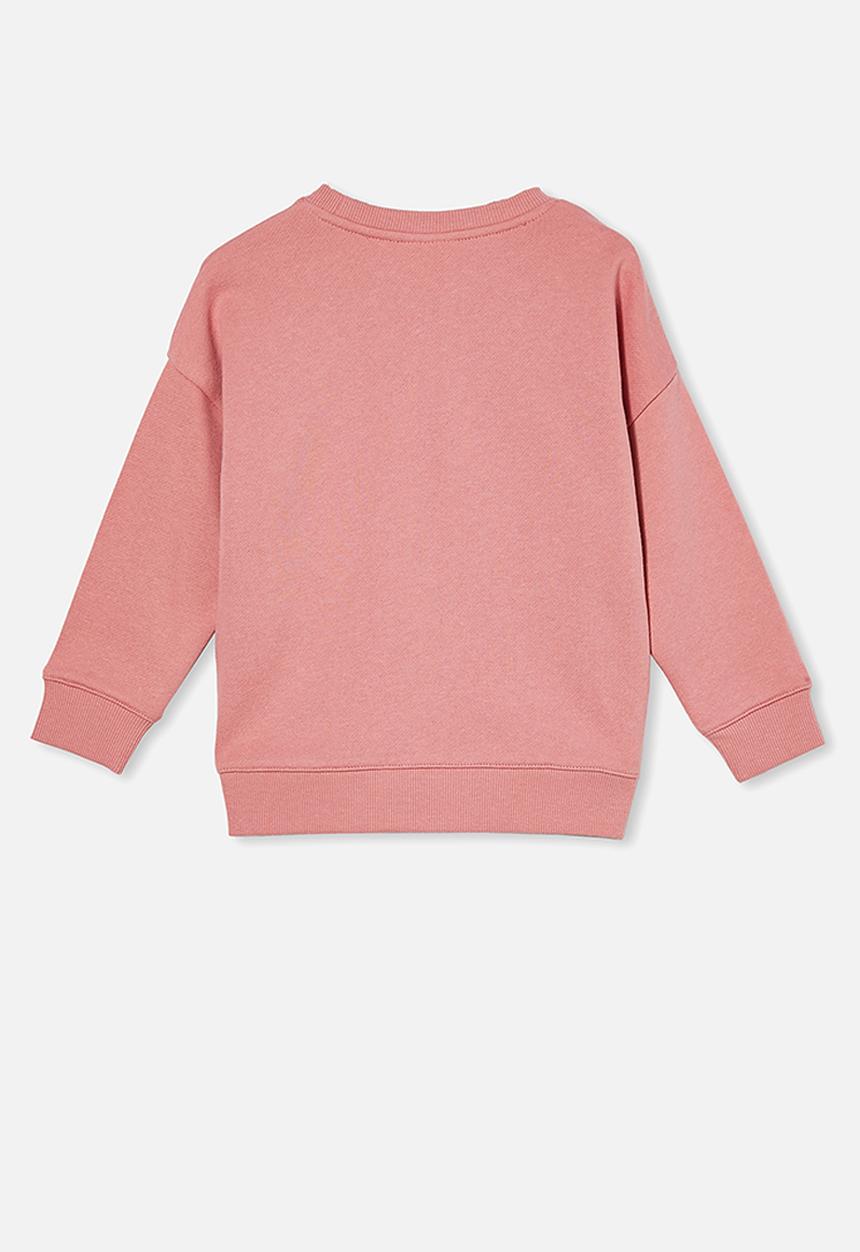 Cotton On - Sage crew - musk rose/ kind people