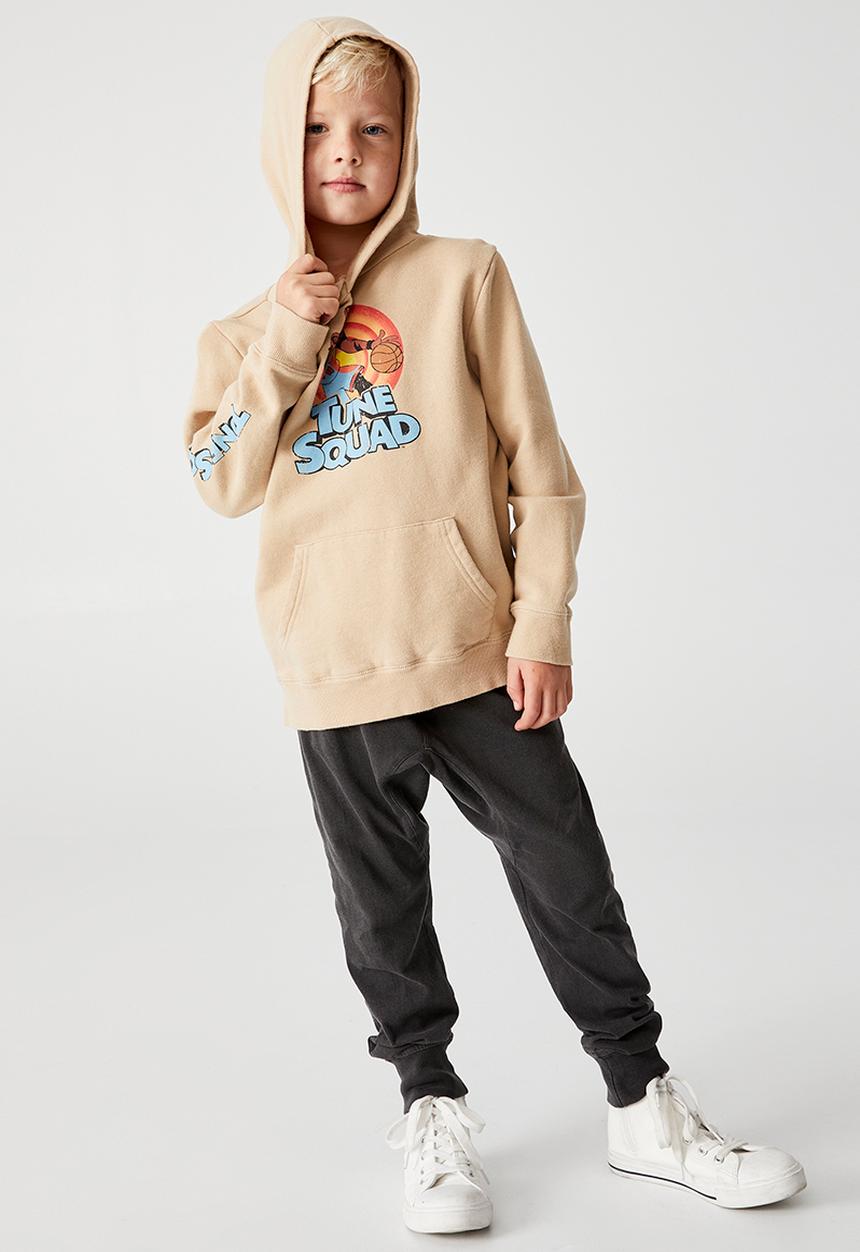 Cotton On - License hoodie - lcn wb semolina / space jam character