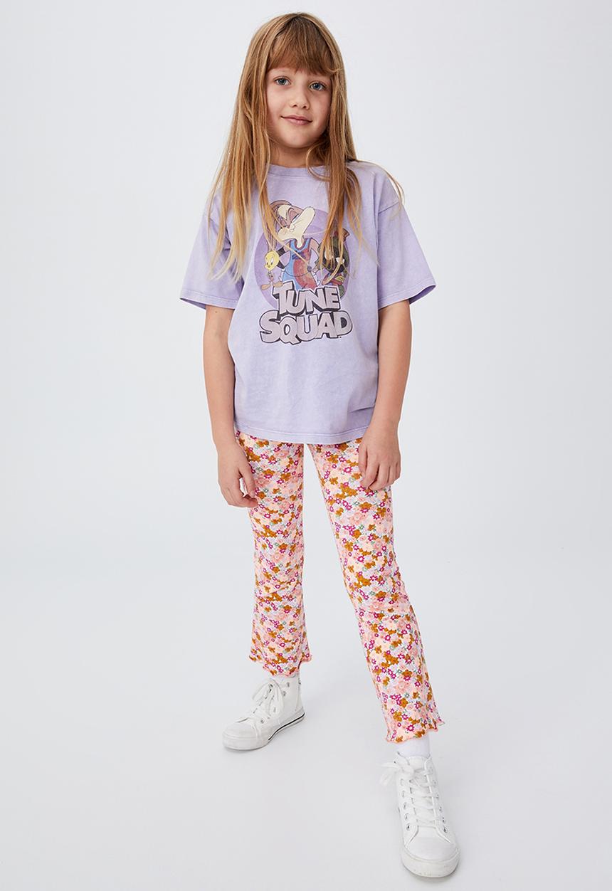 Cotton On - Francine flare pant - vanilla/newport floral