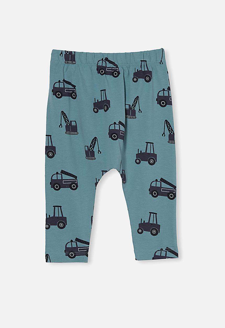 Cotton On - The legging - rusty aqua/tradie trucks