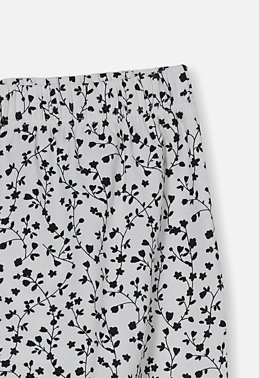 Cotton On - The legging - vanilla/black sierra floral