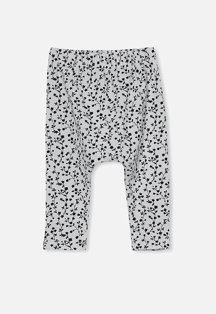 Cotton On - The legging - vanilla/black sierra floral