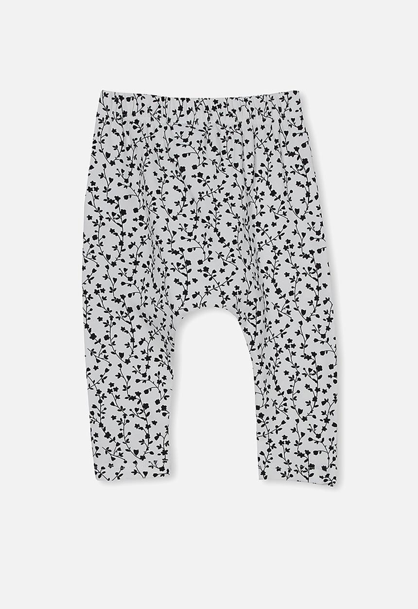 Cotton On - The legging - vanilla/black sierra floral