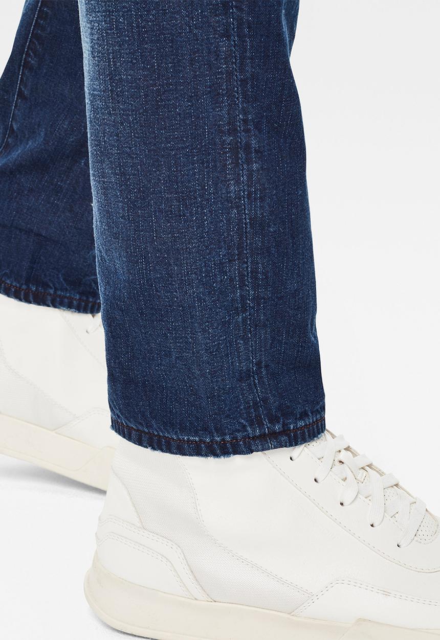 G-STAR - Scutar 3d slim tapered jeans - worn in taint destroyed