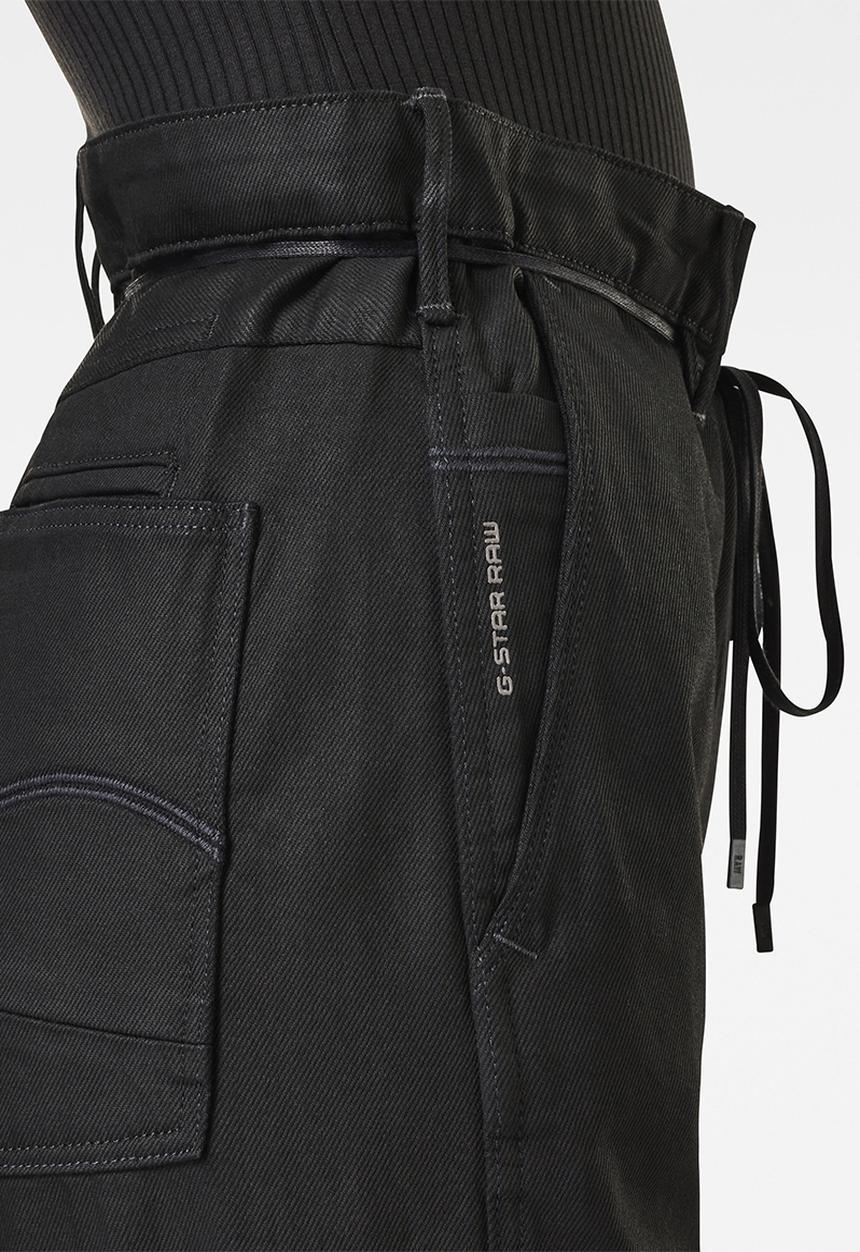 G-STAR - Lintell navy high dad jeans  - pitch black
