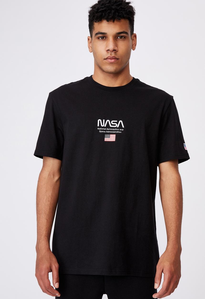 Factorie - Regular pop culture t shirt - lcn nas black