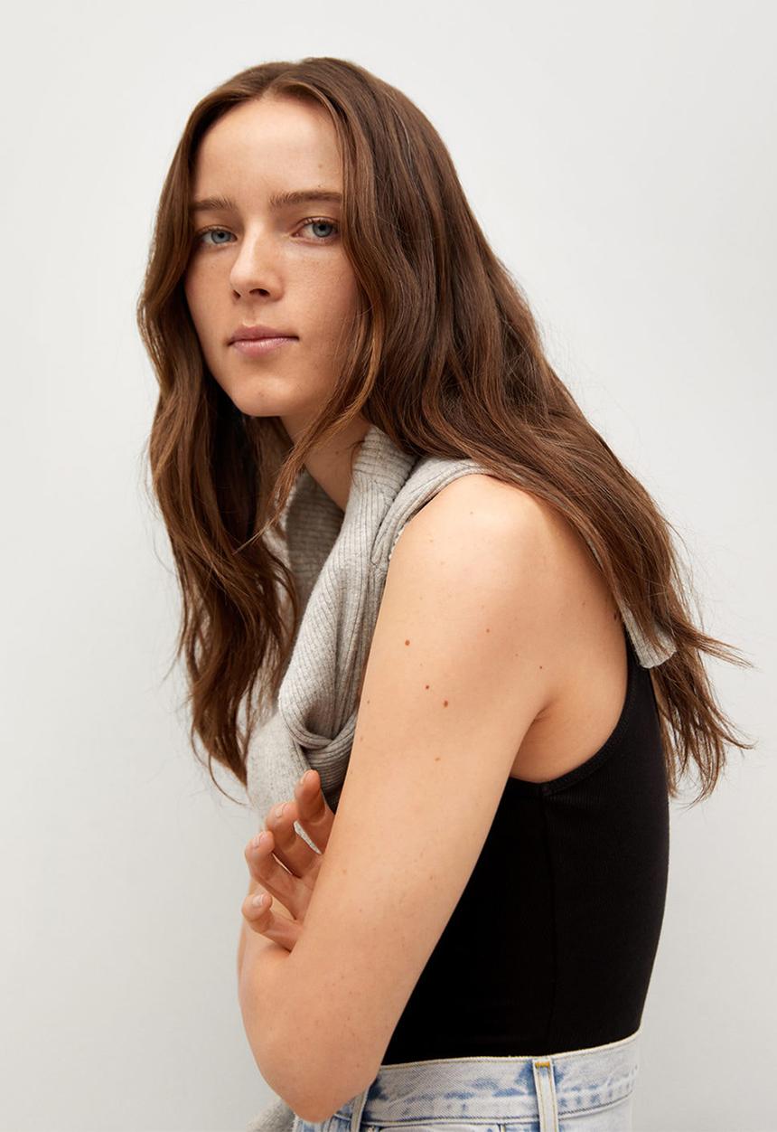 MANGO - Body tirante - black