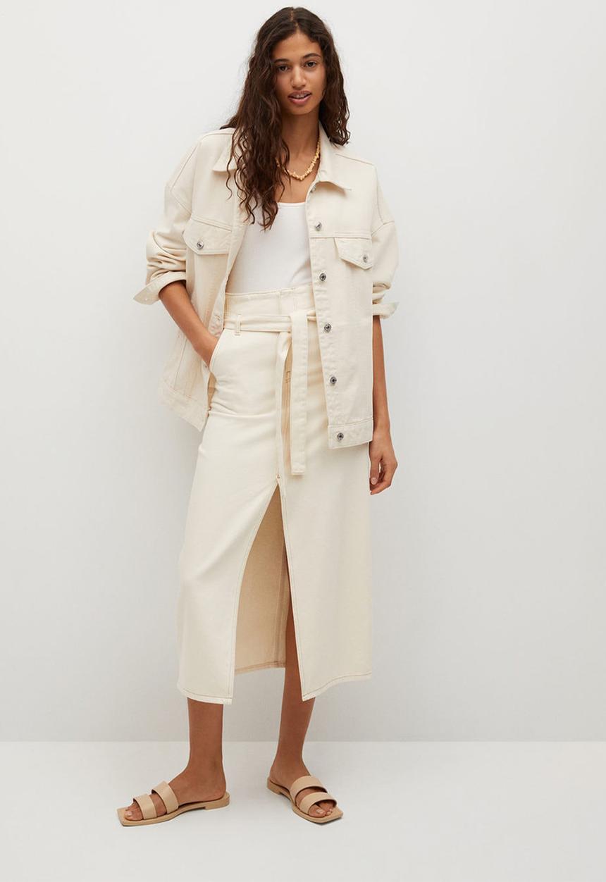 MANGO - Body tirante - white