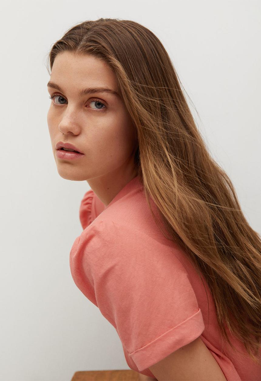 MANGO - Dress thalia - pink