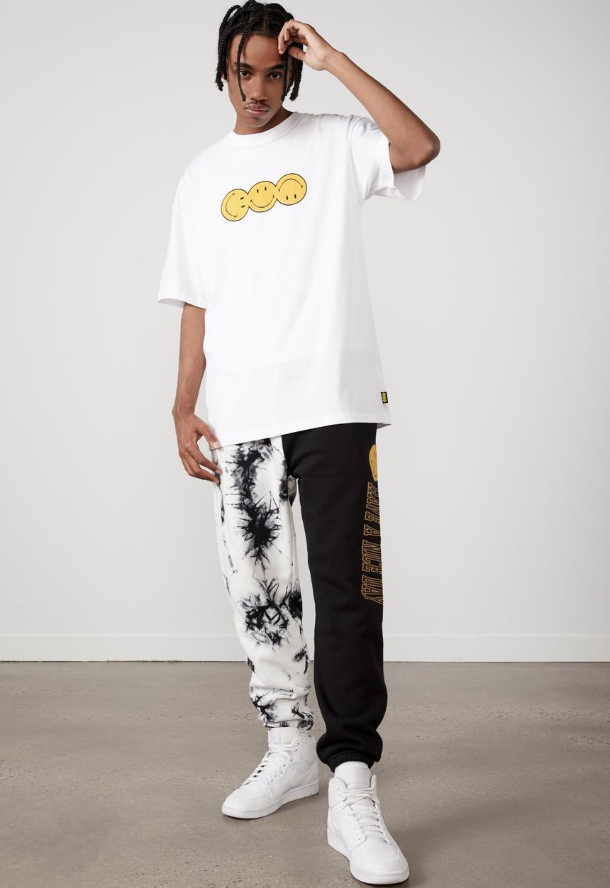 Factorie - Oversized smiley T-shirt - lcn smi white