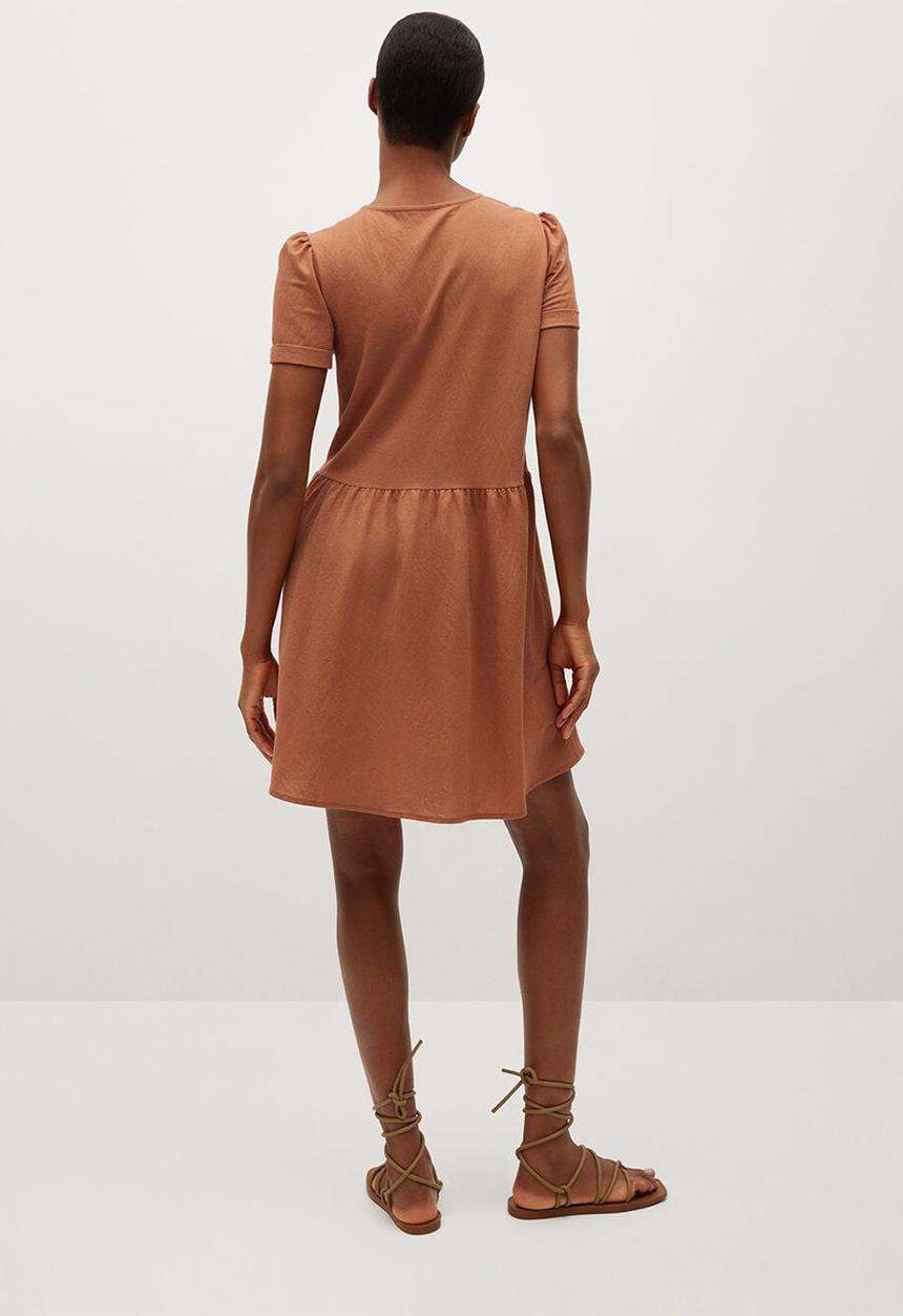 MANGO - Dress thalia - orange