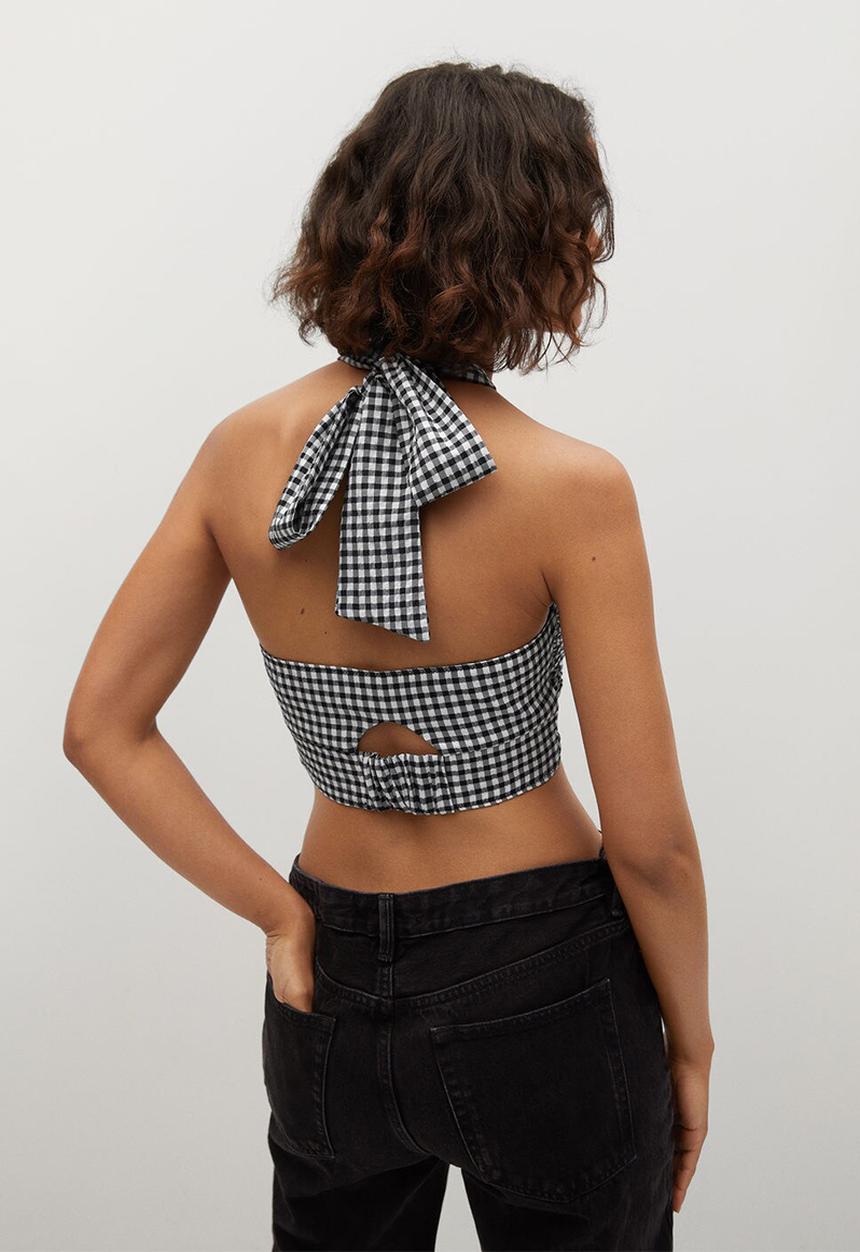 MANGO - Top viki - black