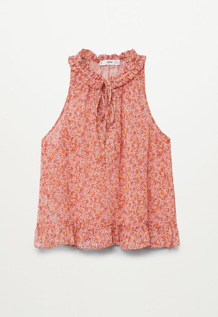 MANGO - Top rose - pink