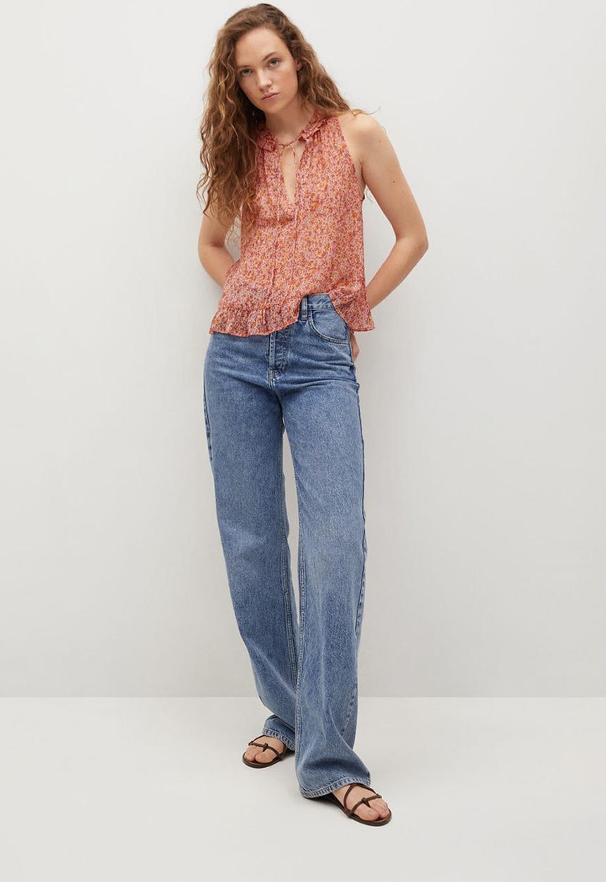 MANGO - Top rose - pink