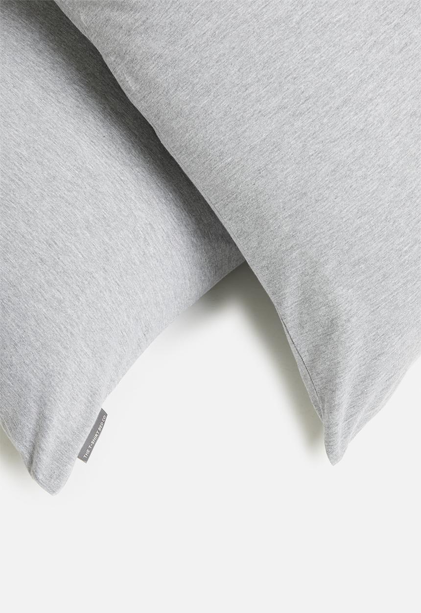 T-shirt Bed Co. - T-shirt cotton pillowpacks - soft grey