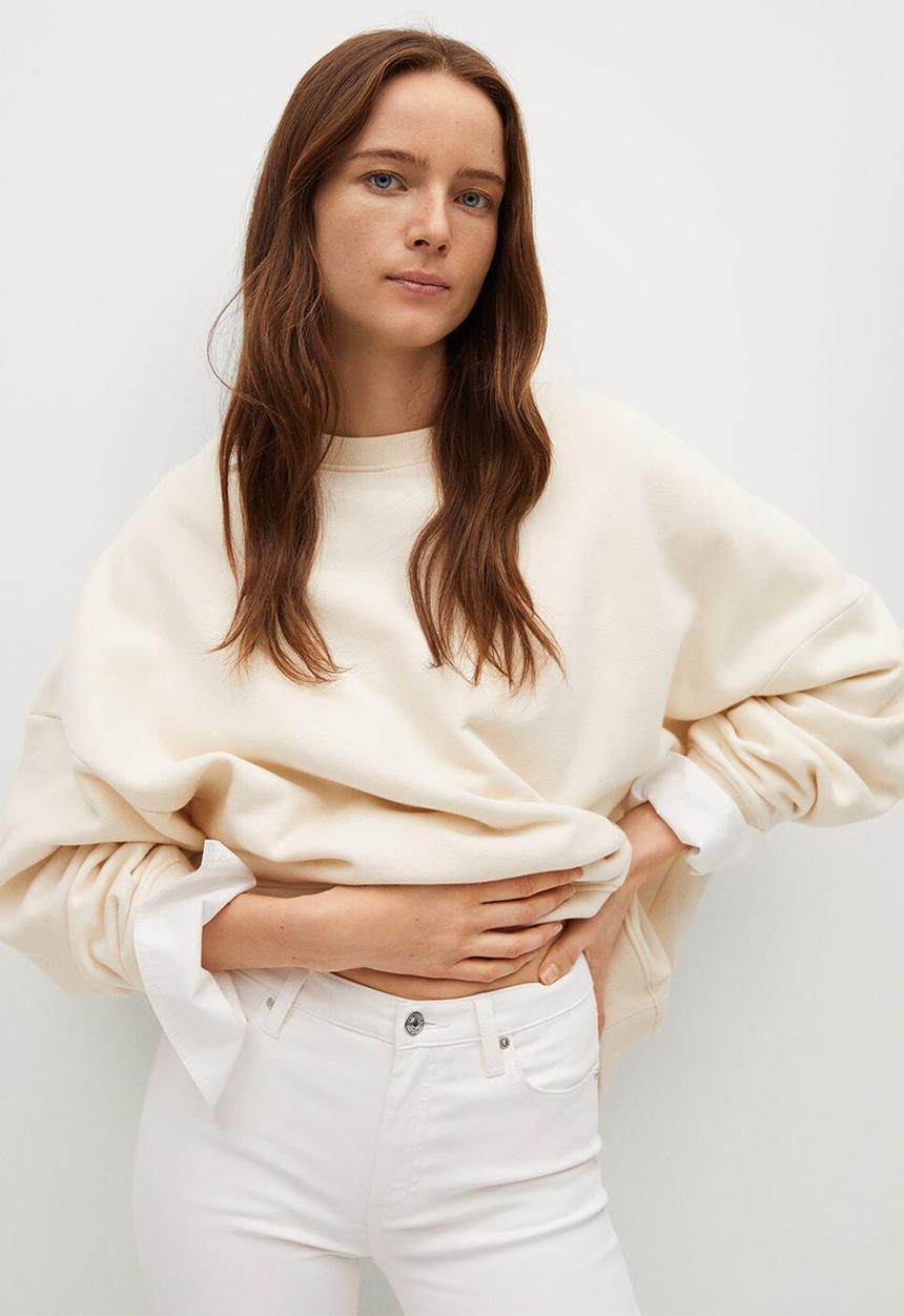 MANGO - Jeans isa - white