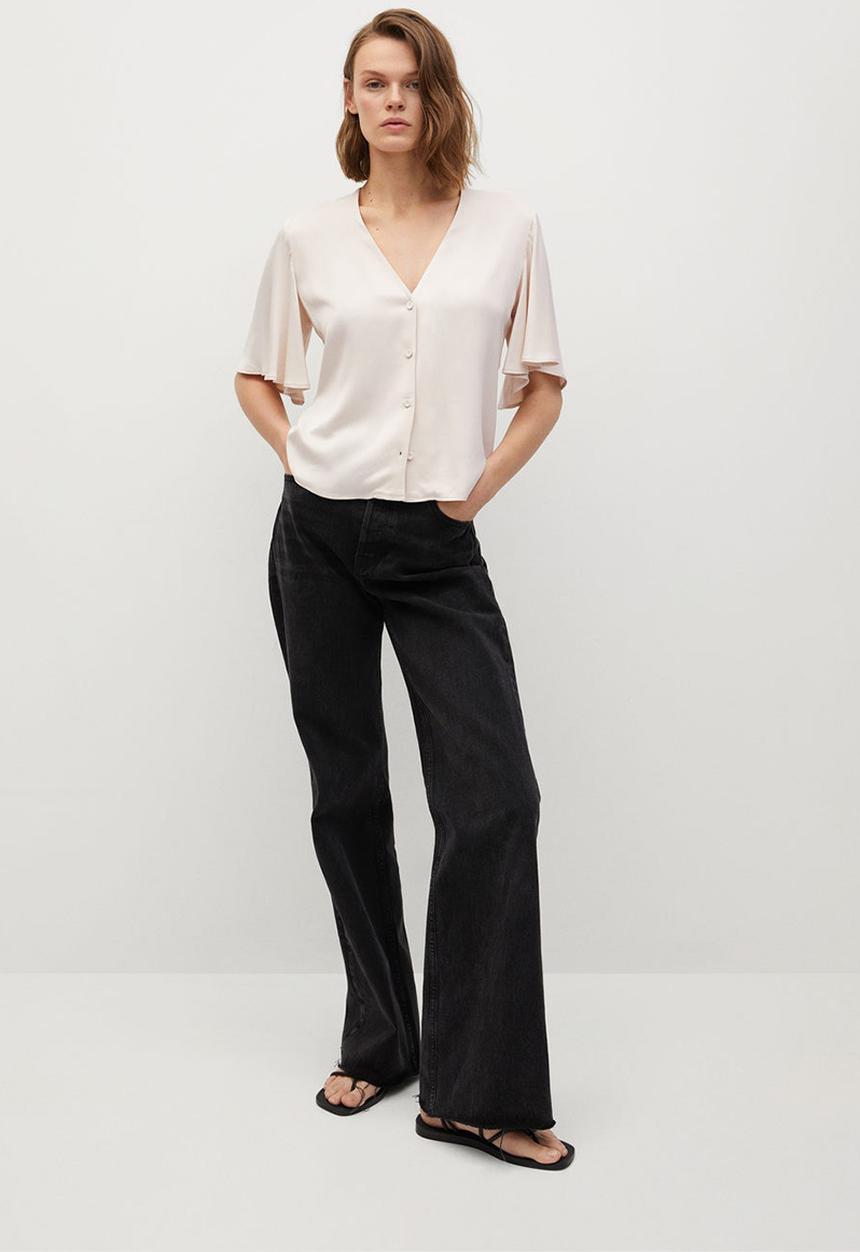 MANGO - Blouse cecil - beige