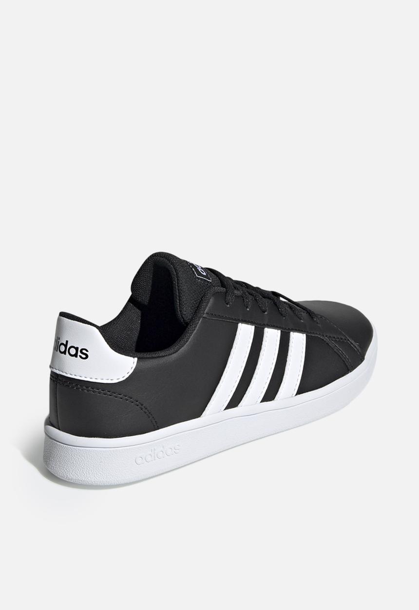 adidas Performance - Grand court kids - black & white 