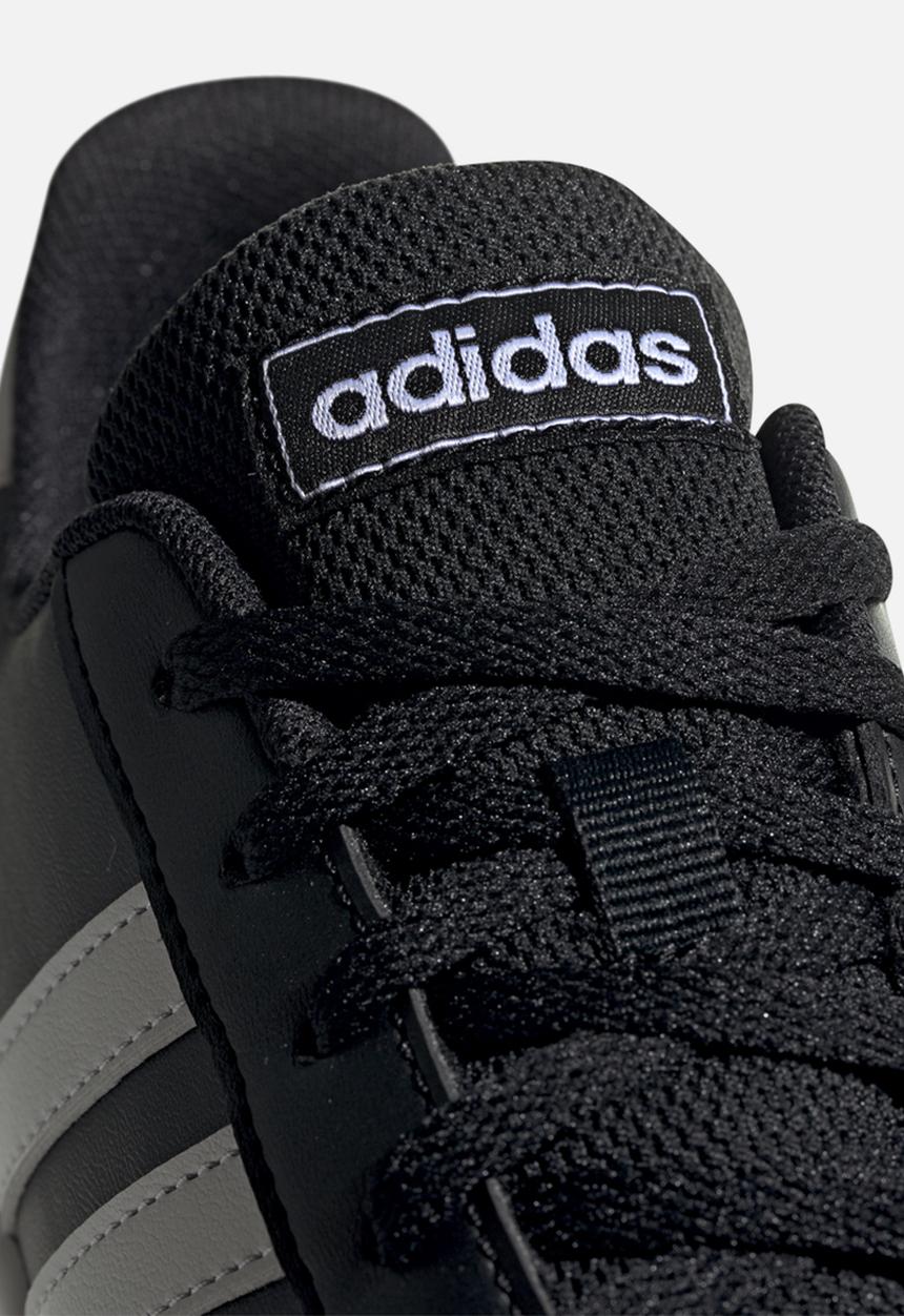 adidas Performance - Grand court kids - black & white 