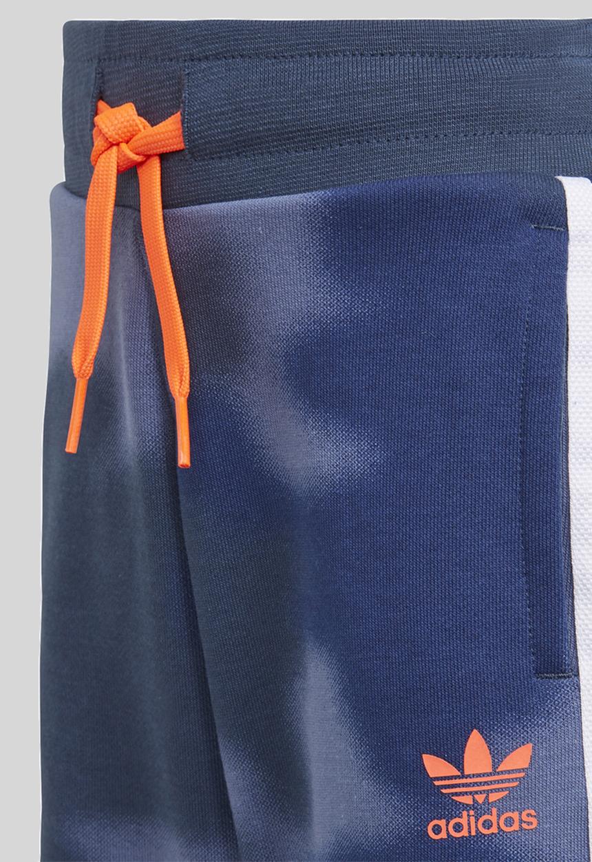 adidas Originals - Short & tee set - white & blue 